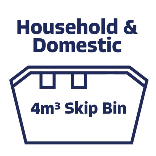 Household and Domestic Waste - 4m3 Skip Bin - Allied Waste Services